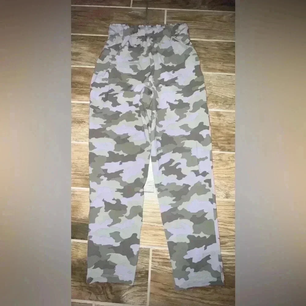 Lululemon Keep Moving High Rise Camouflage Pants